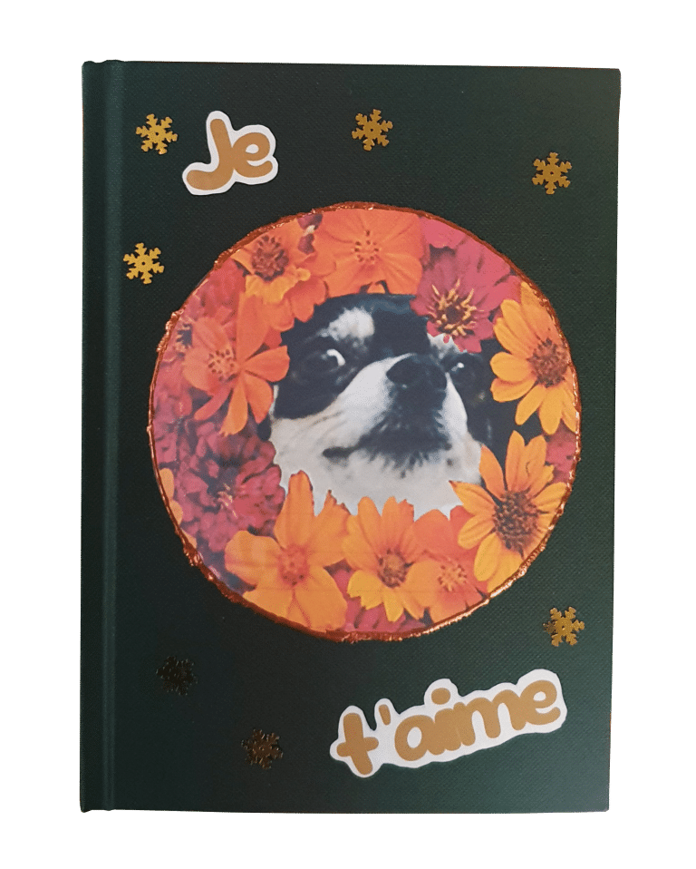 Carnet je t'aime chihuahua Vador